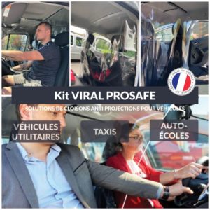 VIRAL PROSAFE : la paroi anti projections pour véhicule